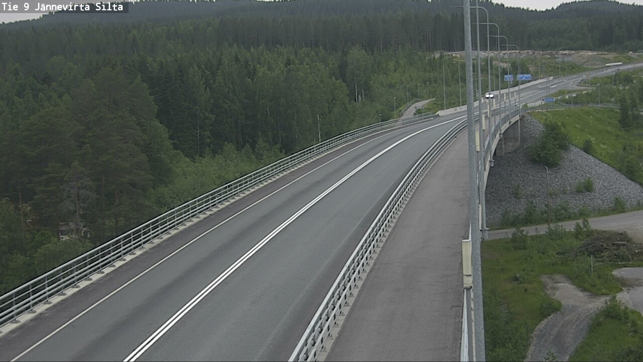 Kelikamerat Kuva Tie 9 Kuopio, Jännevirran silta, Kuopio, Pohjois-Savo