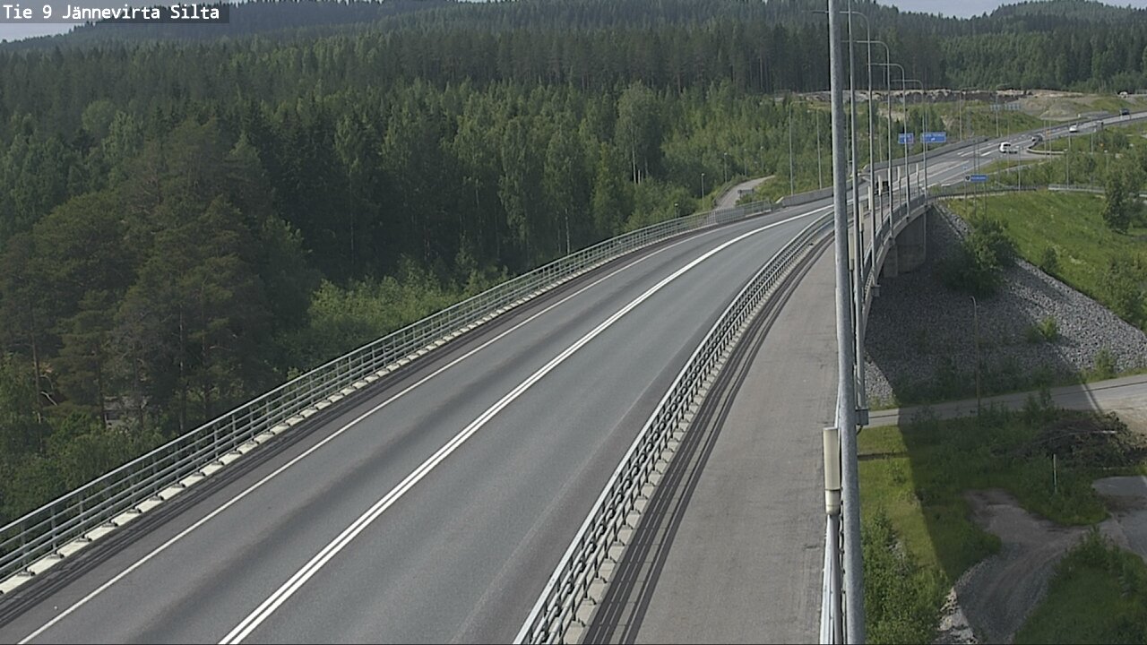 Kelikamerat Kuva Tie 9 Kuopio, Jännevirran silta, Kuopio, Pohjois-Savo