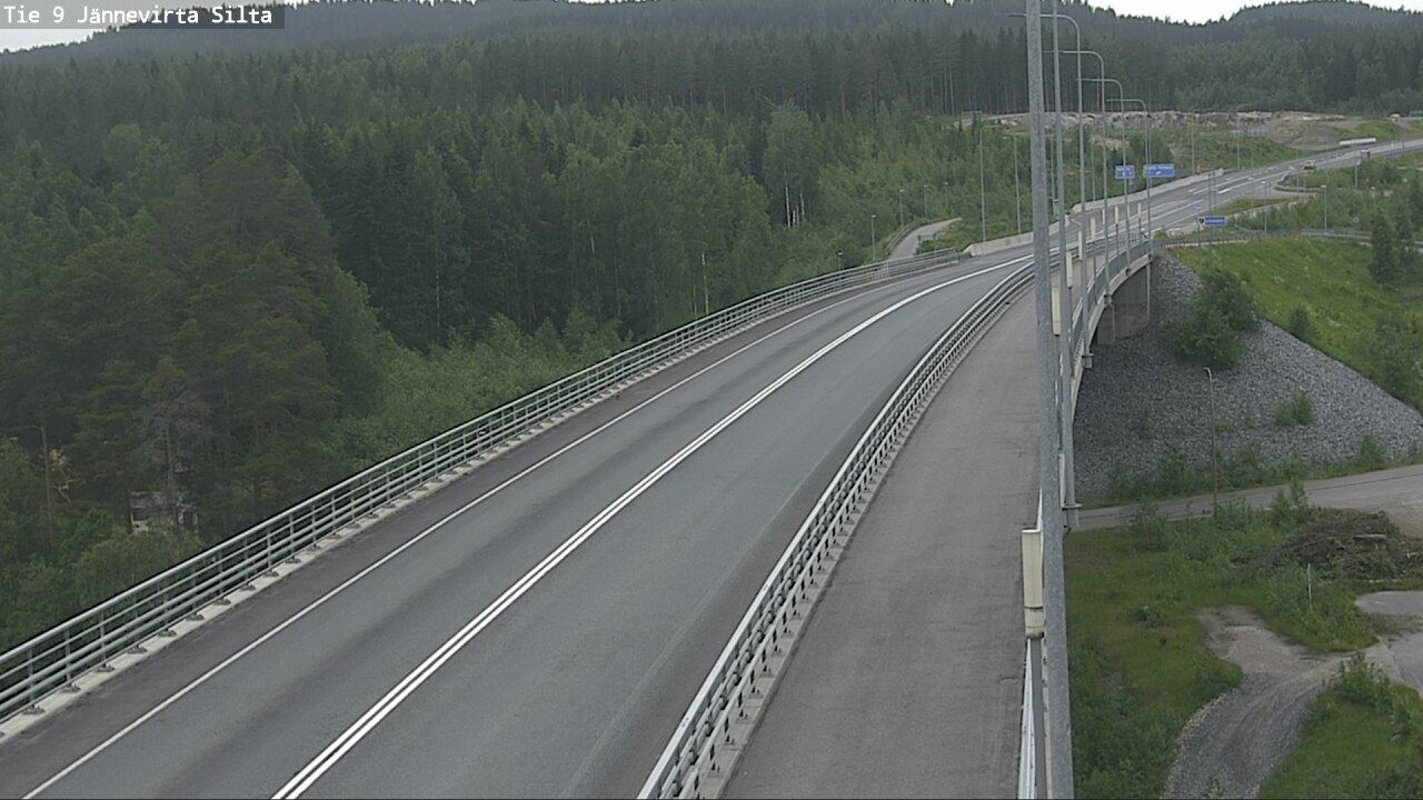 Kelikamerat Kuva Tie 9 Kuopio, Jännevirran silta, Kuopio, Pohjois-Savo