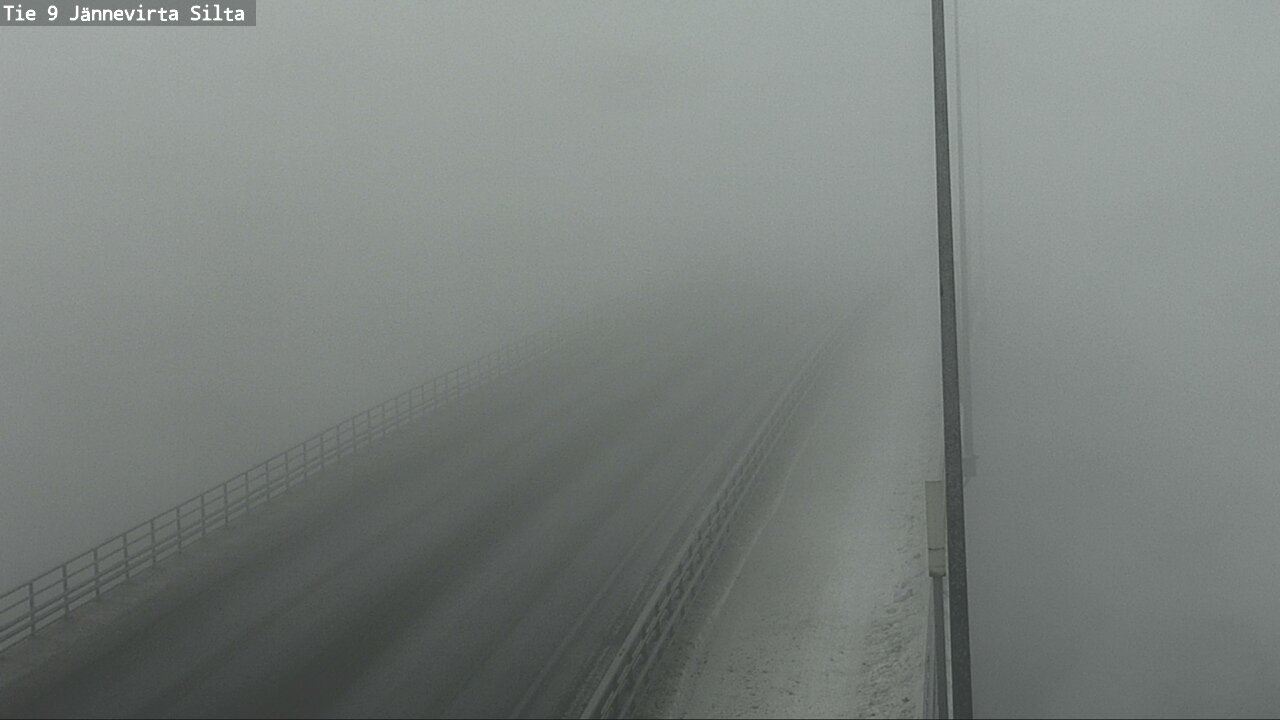 Weather Camera Image Road 9 Kuopio, Jännevirran silta, Kuopio, Pohjois-Savo
