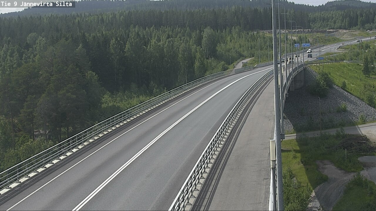 Kelikamerat Kuva Tie 9 Kuopio, Jännevirran silta, Kuopio, Pohjois-Savo