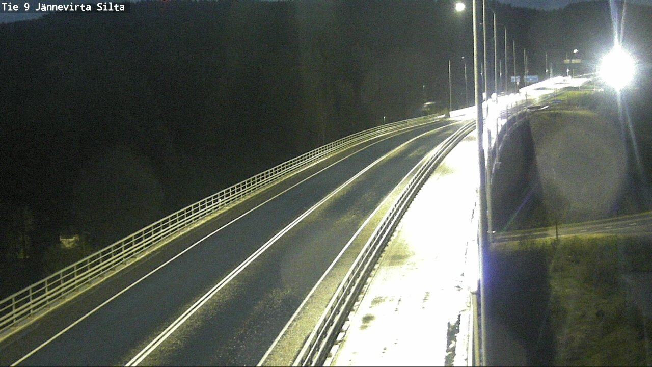Weather Camera Image Road 9 Kuopio, Jännevirran silta, Kuopio, Pohjois-Savo