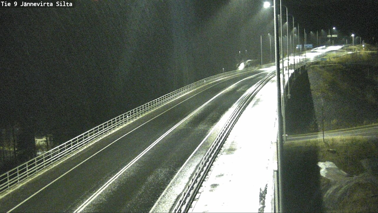 Weather Camera Image Road 9 Kuopio, Jännevirran silta, Kuopio, Pohjois-Savo
