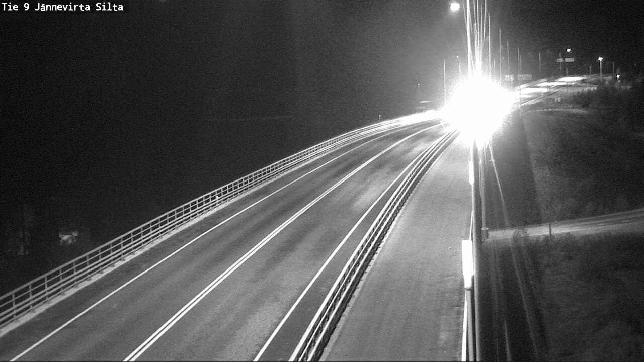 Weather Camera Image Road 9 Kuopio, Jännevirran silta, Kuopio, Pohjois-Savo