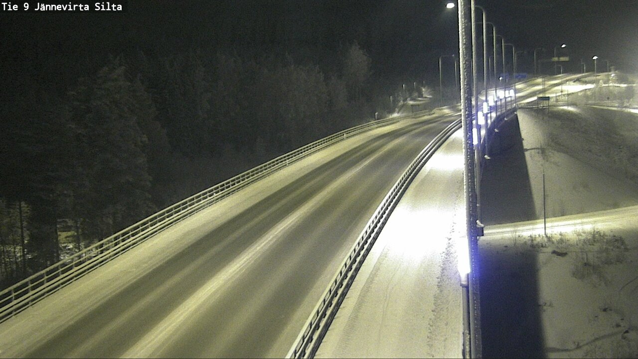 Weather Camera Image Väg 9 Kuopio, Jännevirran silta, Kuopio, Pohjois-Savo