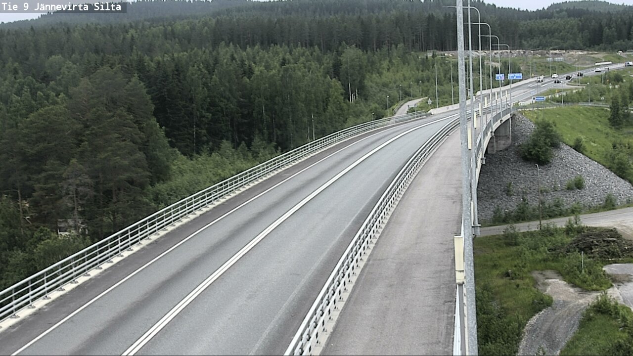 Kelikamerat Kuva Tie 9 Kuopio, Jännevirran silta, Kuopio, Pohjois-Savo