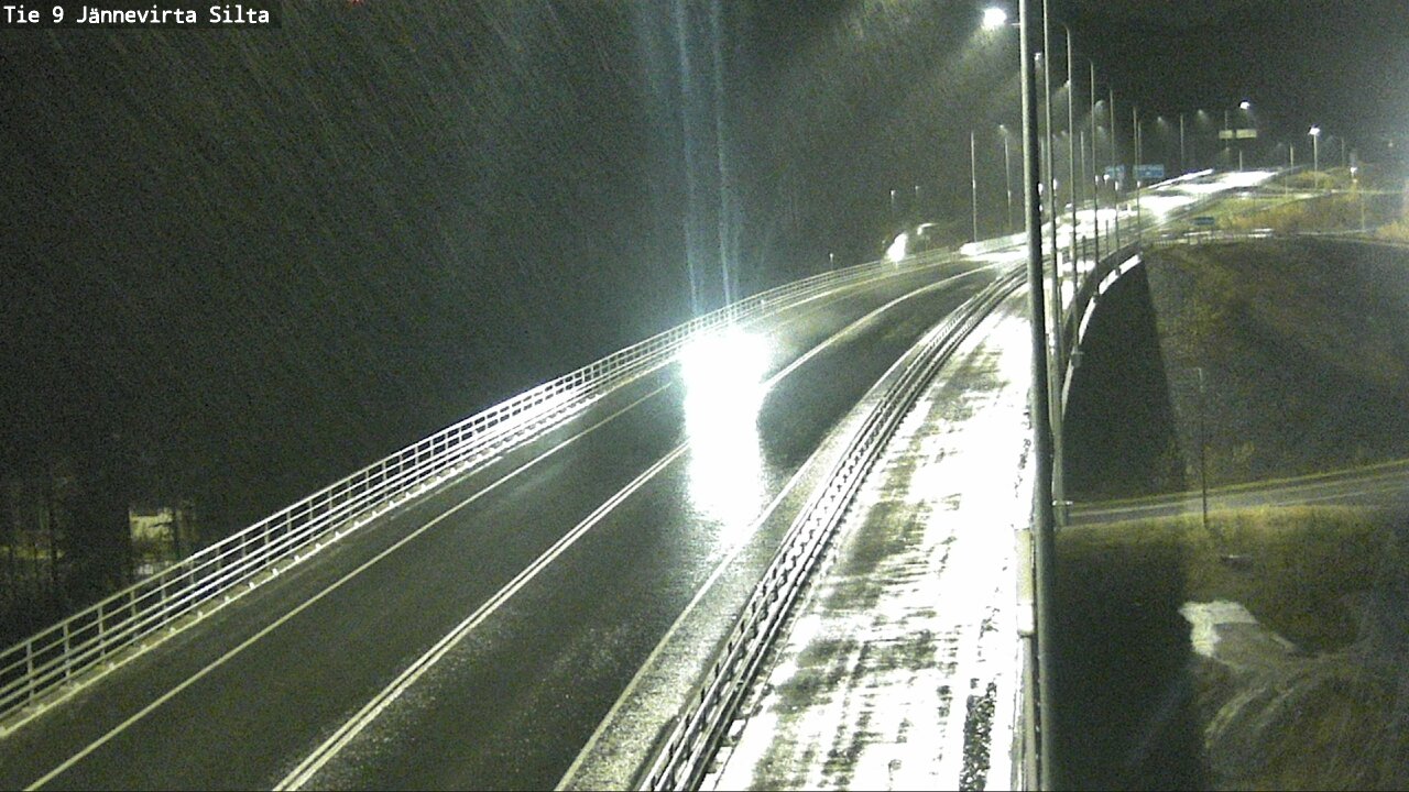Weather Camera Image Väg 9 Kuopio, Jännevirran silta, Kuopio, Pohjois-Savo