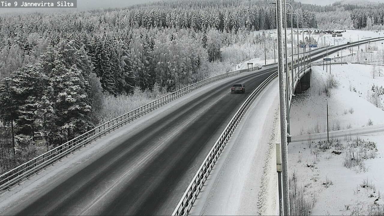 Weather Camera Image Väg 9 Kuopio, Jännevirran silta, Kuopio, Pohjois-Savo