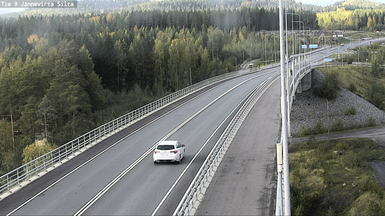 Kelikamerat Kuva Tie 9 Kuopio, Jännevirran silta, Kuopio, Pohjois-Savo