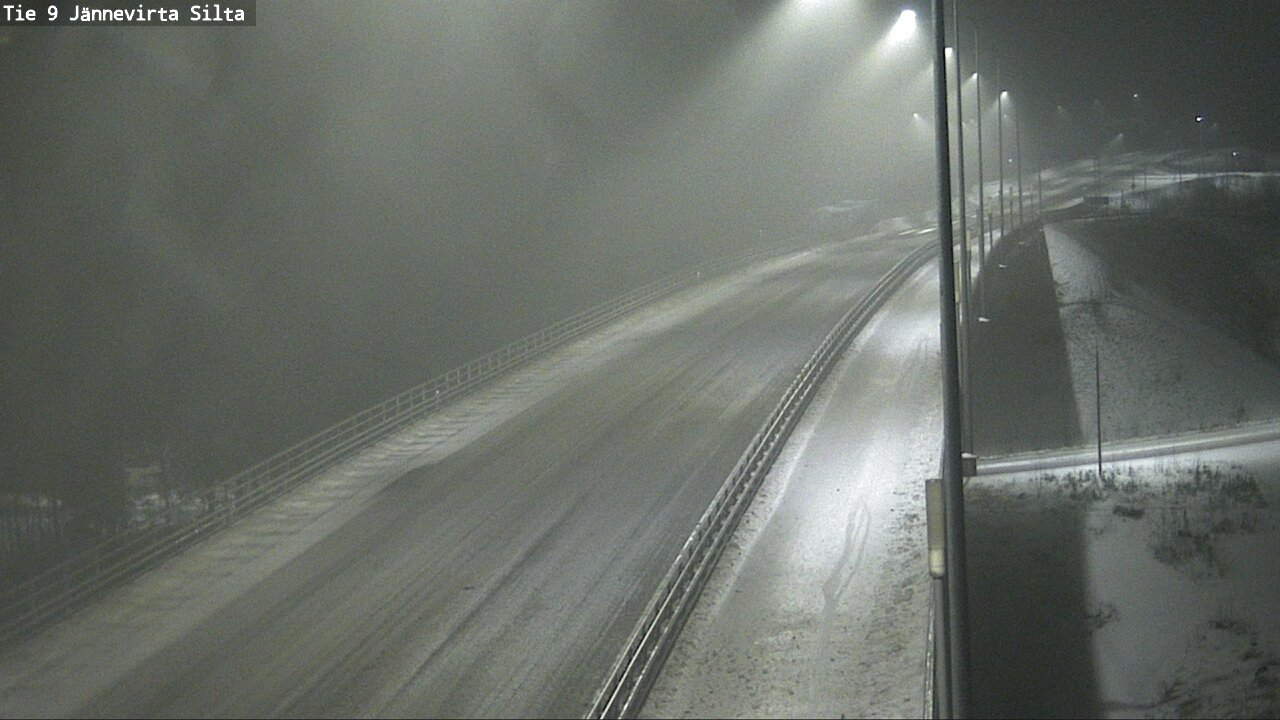 Weather Camera Image Road 9 Kuopio, Jännevirran silta, Kuopio, Pohjois-Savo