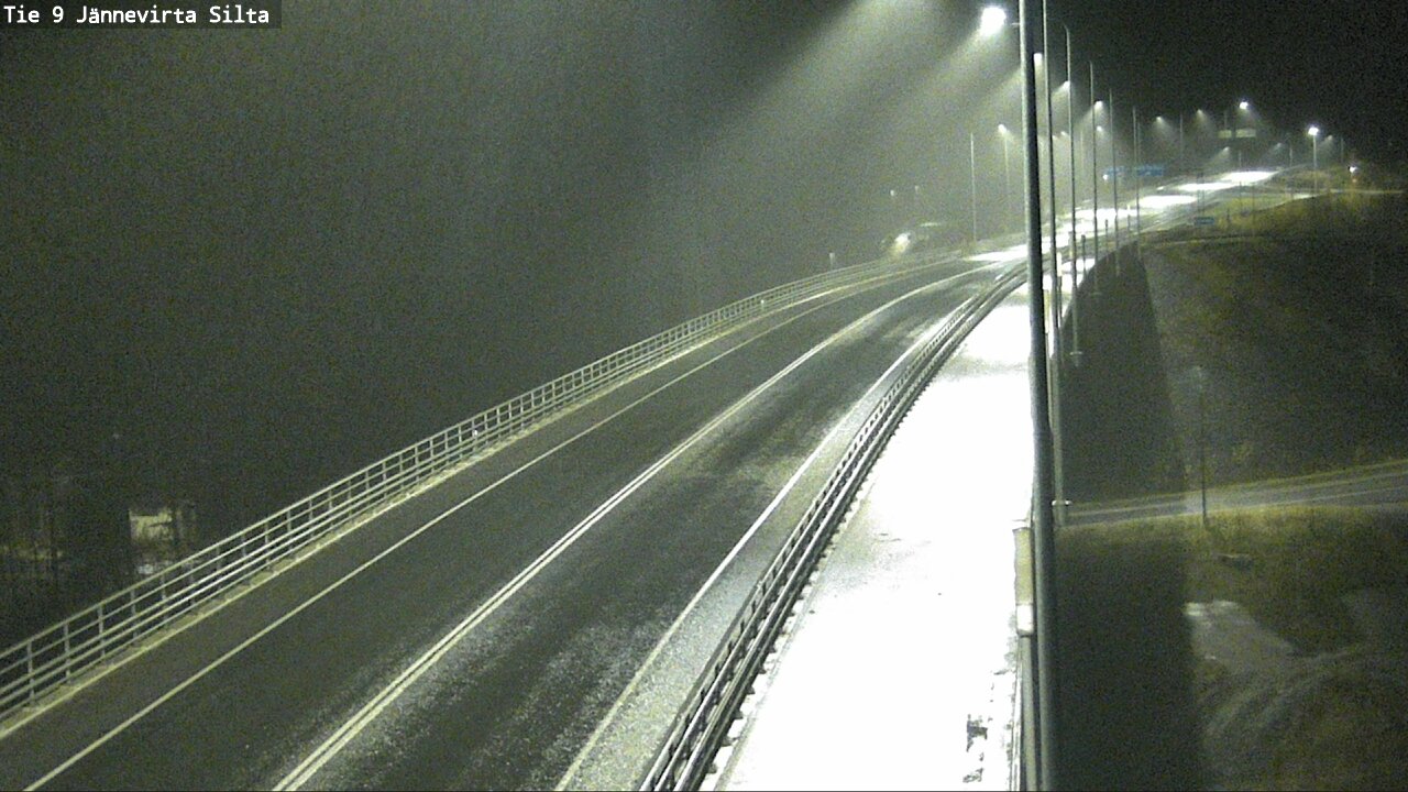 Weather Camera Image Road 9 Kuopio, Jännevirran silta, Kuopio, Pohjois-Savo