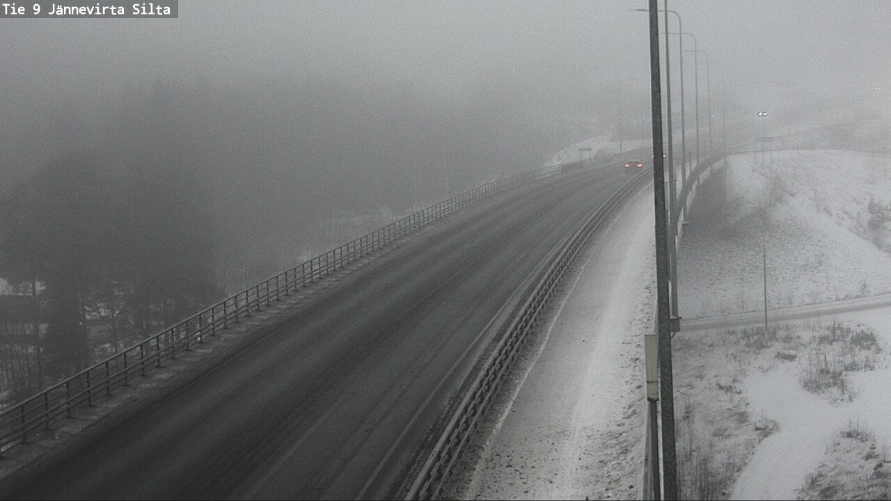 Weather Camera Image Road 9 Kuopio, Jännevirran silta, Kuopio, Pohjois-Savo
