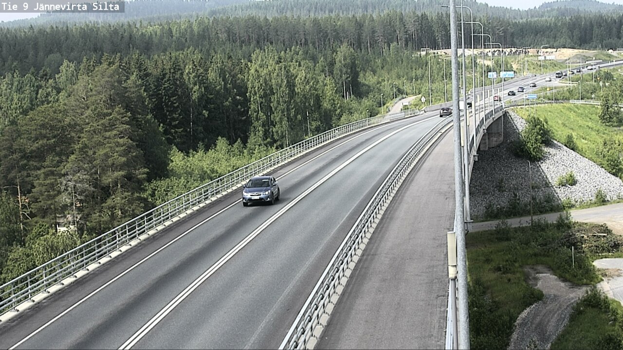 Kelikamerat Kuva Tie 9 Kuopio, Jännevirran silta, Kuopio, Pohjois-Savo