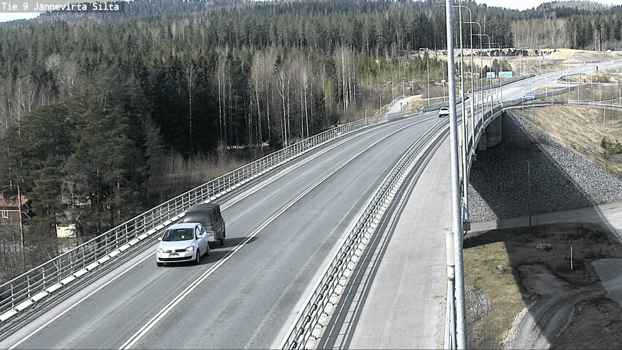 Kelikamerat Kuva Tie 9 Kuopio, Jännevirran silta, Kuopio, Pohjois-Savo