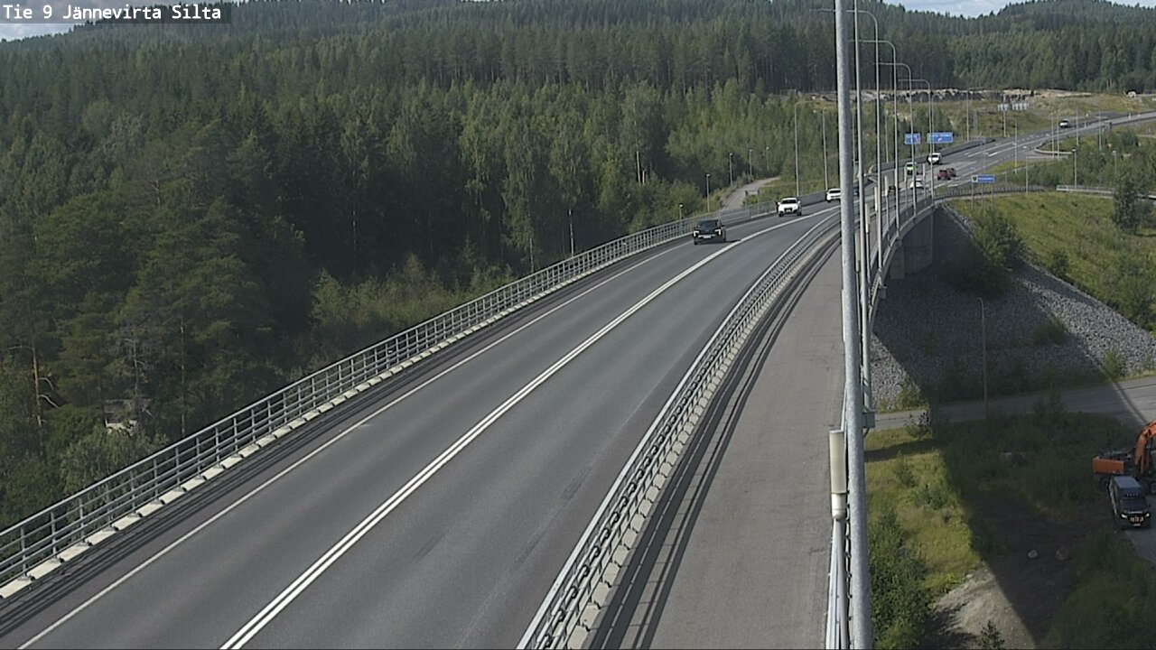 Kelikamerat Kuva Tie 9 Kuopio, Jännevirran silta, Kuopio, Pohjois-Savo