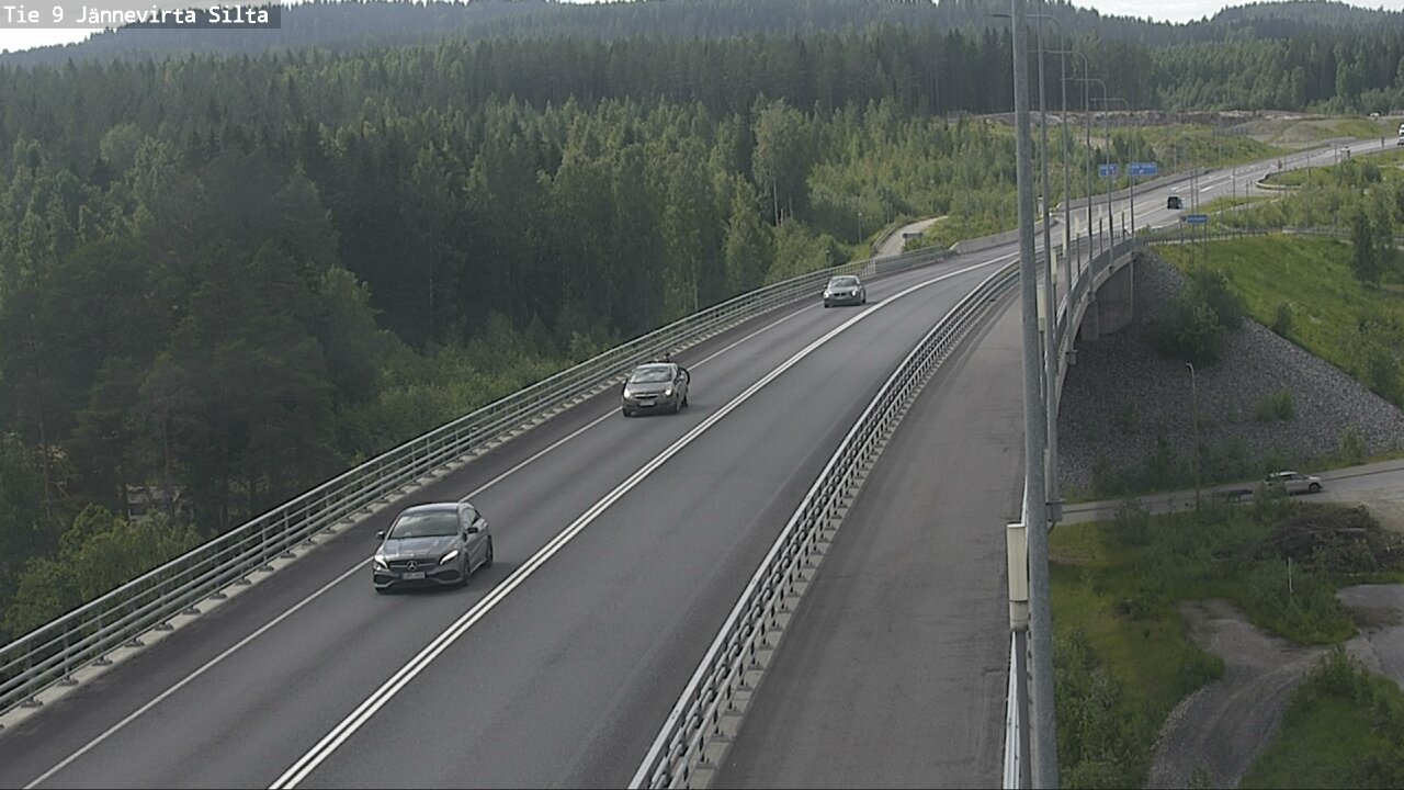 Kelikamerat Kuva Tie 9 Kuopio, Jännevirran silta, Kuopio, Pohjois-Savo