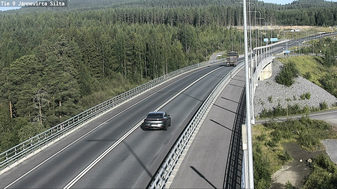 Kelikamerat Kuva Tie 9 Kuopio, Jännevirran silta, Kuopio, Pohjois-Savo