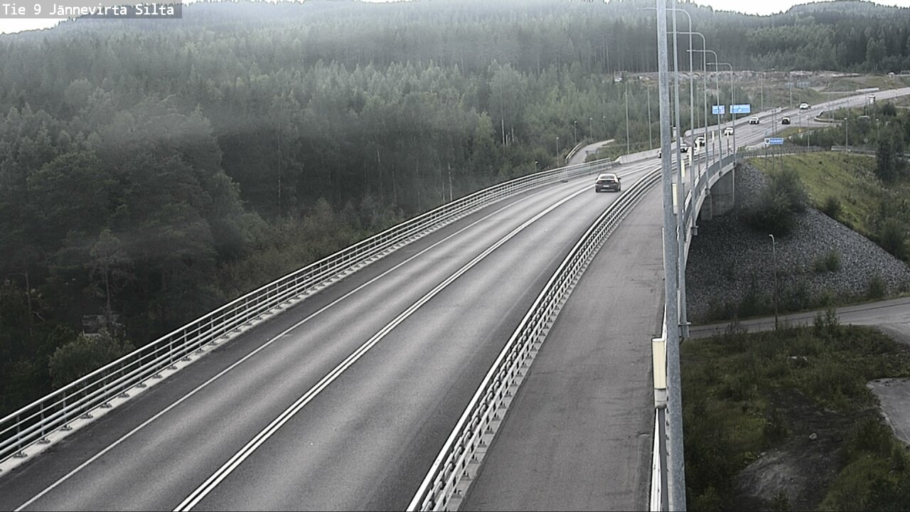 Kelikamerat Kuva Tie 9 Kuopio, Jännevirran silta, Kuopio, Pohjois-Savo