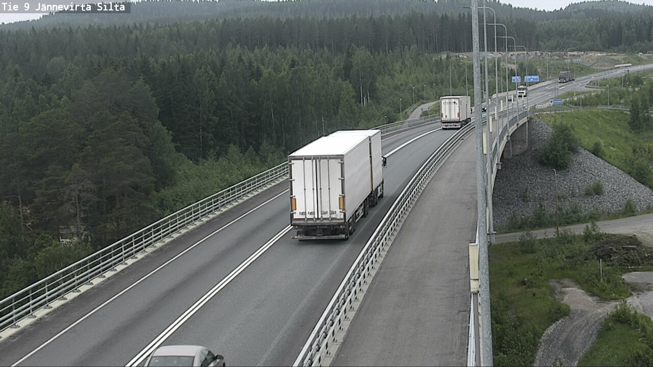 Kelikamerat Kuva Tie 9 Kuopio, Jännevirran silta, Kuopio, Pohjois-Savo