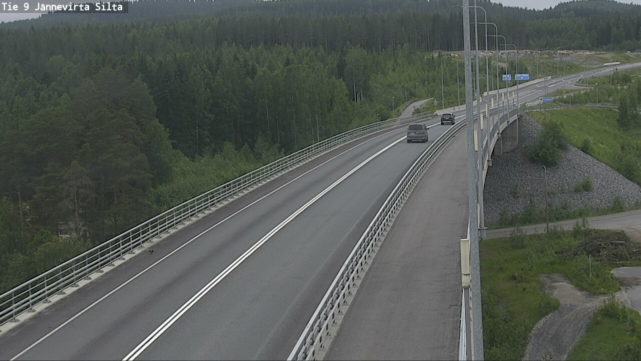 Kelikamerat Kuva Tie 9 Kuopio, Jännevirran silta, Kuopio, Pohjois-Savo