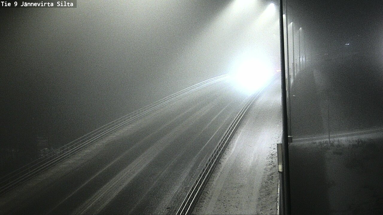 Weather Camera Image Road 9 Kuopio, Jännevirran silta, Kuopio, Pohjois-Savo