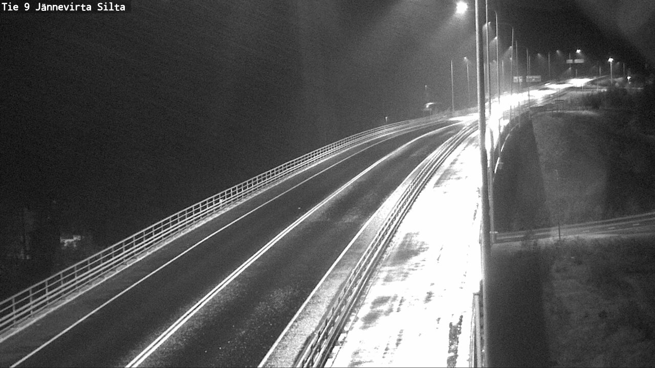 Weather Camera Image Road 9 Kuopio, Jännevirran silta, Kuopio, Pohjois-Savo