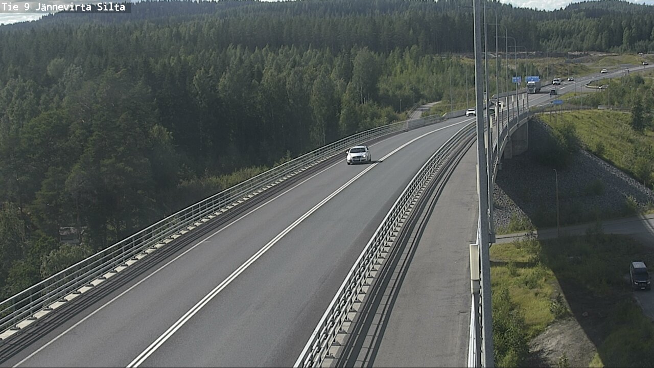 Kelikamerat Kuva Tie 9 Kuopio, Jännevirran silta, Kuopio, Pohjois-Savo