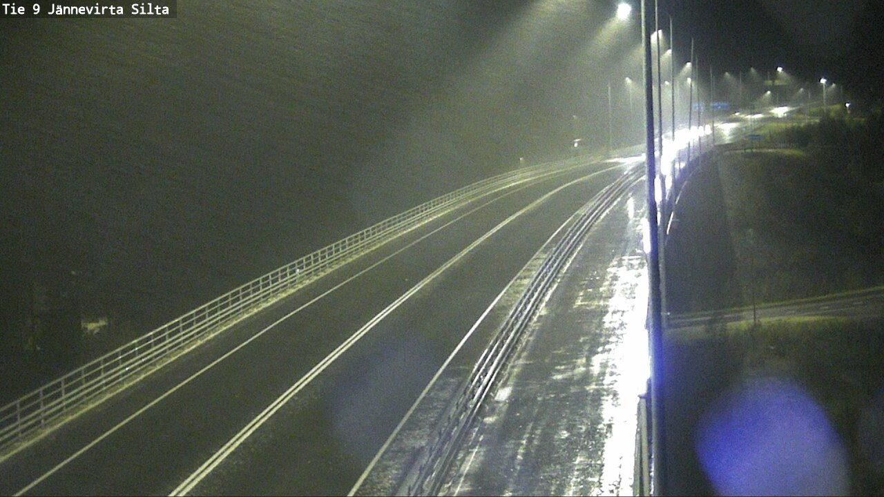 Weather Camera Image Road 9 Kuopio, Jännevirran silta, Kuopio, Pohjois-Savo