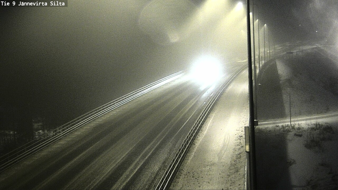 Weather Camera Image Road 9 Kuopio, Jännevirran silta, Kuopio, Pohjois-Savo
