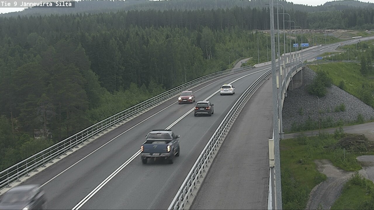 Kelikamerat Kuva Tie 9 Kuopio, Jännevirran silta, Kuopio, Pohjois-Savo