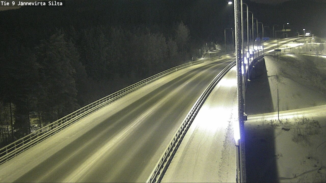 Weather Camera Image Väg 9 Kuopio, Jännevirran silta, Kuopio, Pohjois-Savo