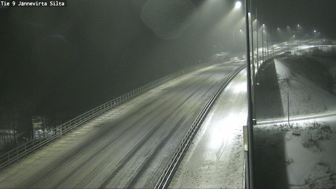Weather Camera Image Road 9 Kuopio, Jännevirran silta, Kuopio, Pohjois-Savo