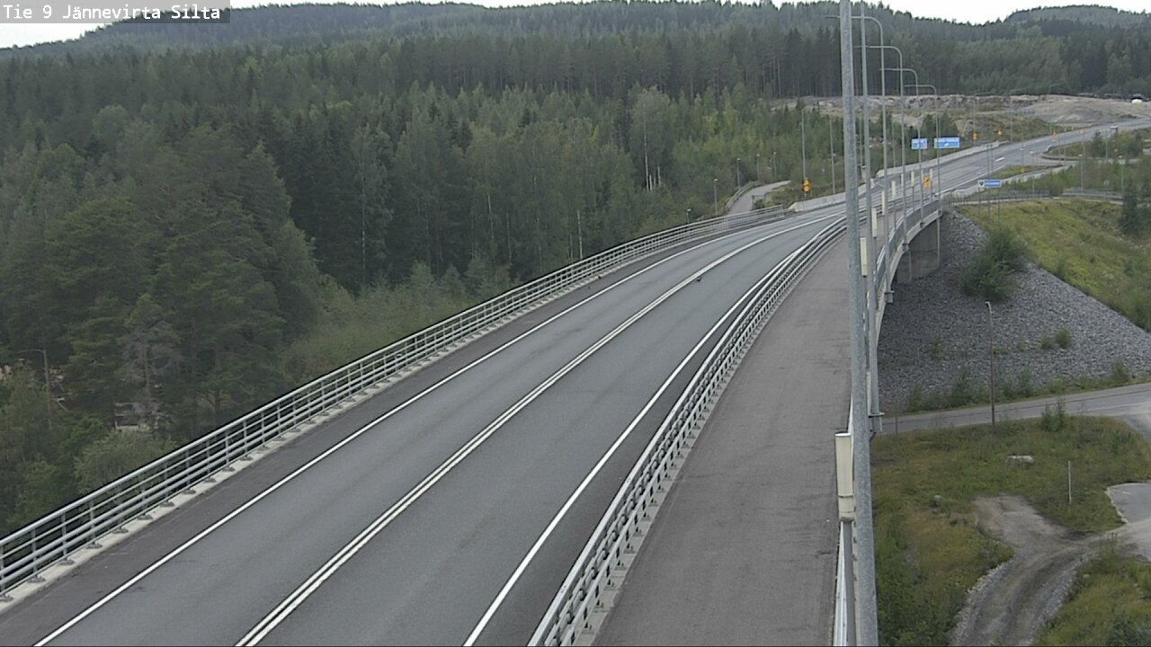 Kelikamerat Kuva Tie 9 Kuopio, Jännevirran silta, Kuopio, Pohjois-Savo
