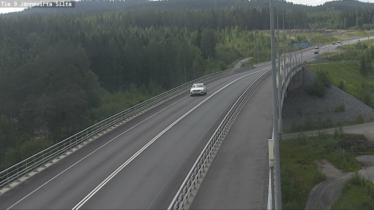 Kelikamerat Kuva Tie 9 Kuopio, Jännevirran silta, Kuopio, Pohjois-Savo