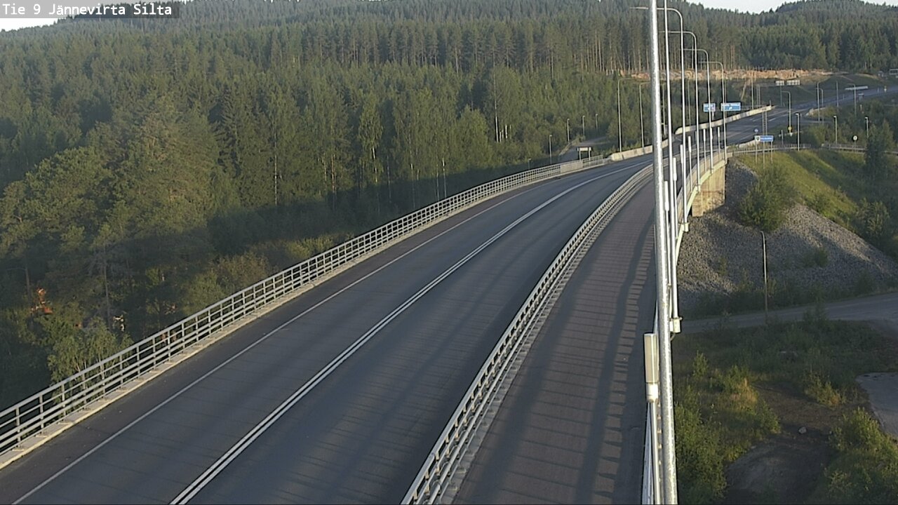 Kelikamerat Kuva Tie 9 Kuopio, Jännevirran silta, Kuopio, Pohjois-Savo