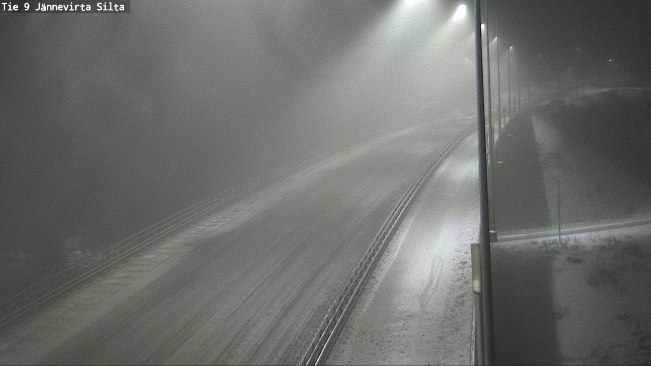 Weather Camera Image Road 9 Kuopio, Jännevirran silta, Kuopio, Pohjois-Savo