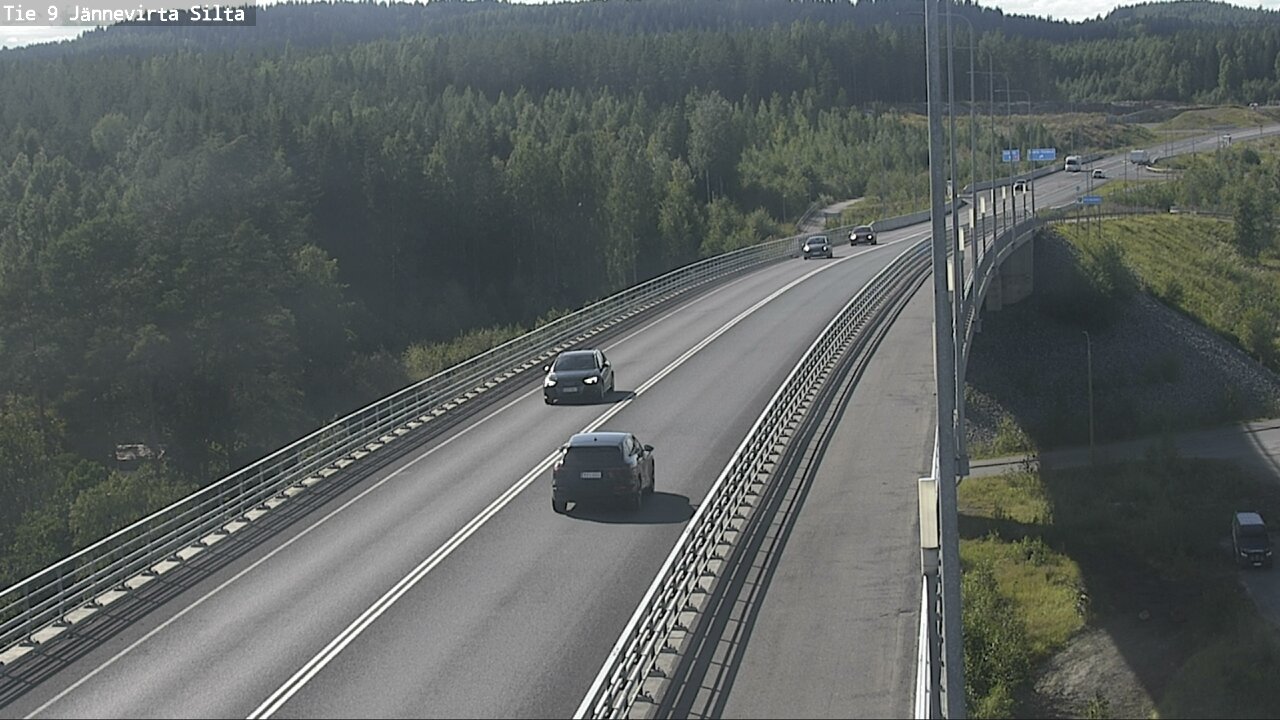 Kelikamerat Kuva Tie 9 Kuopio, Jännevirran silta, Kuopio, Pohjois-Savo