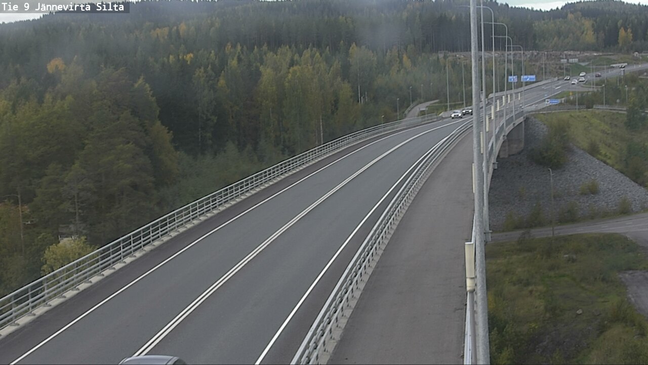 Kelikamerat Kuva Tie 9 Kuopio, Jännevirran silta, Kuopio, Pohjois-Savo