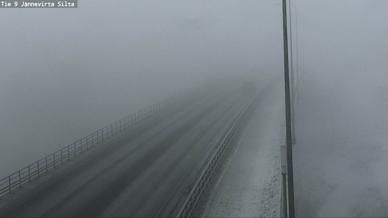 Weather Camera Image Road 9 Kuopio, Jännevirran silta, Kuopio, Pohjois-Savo