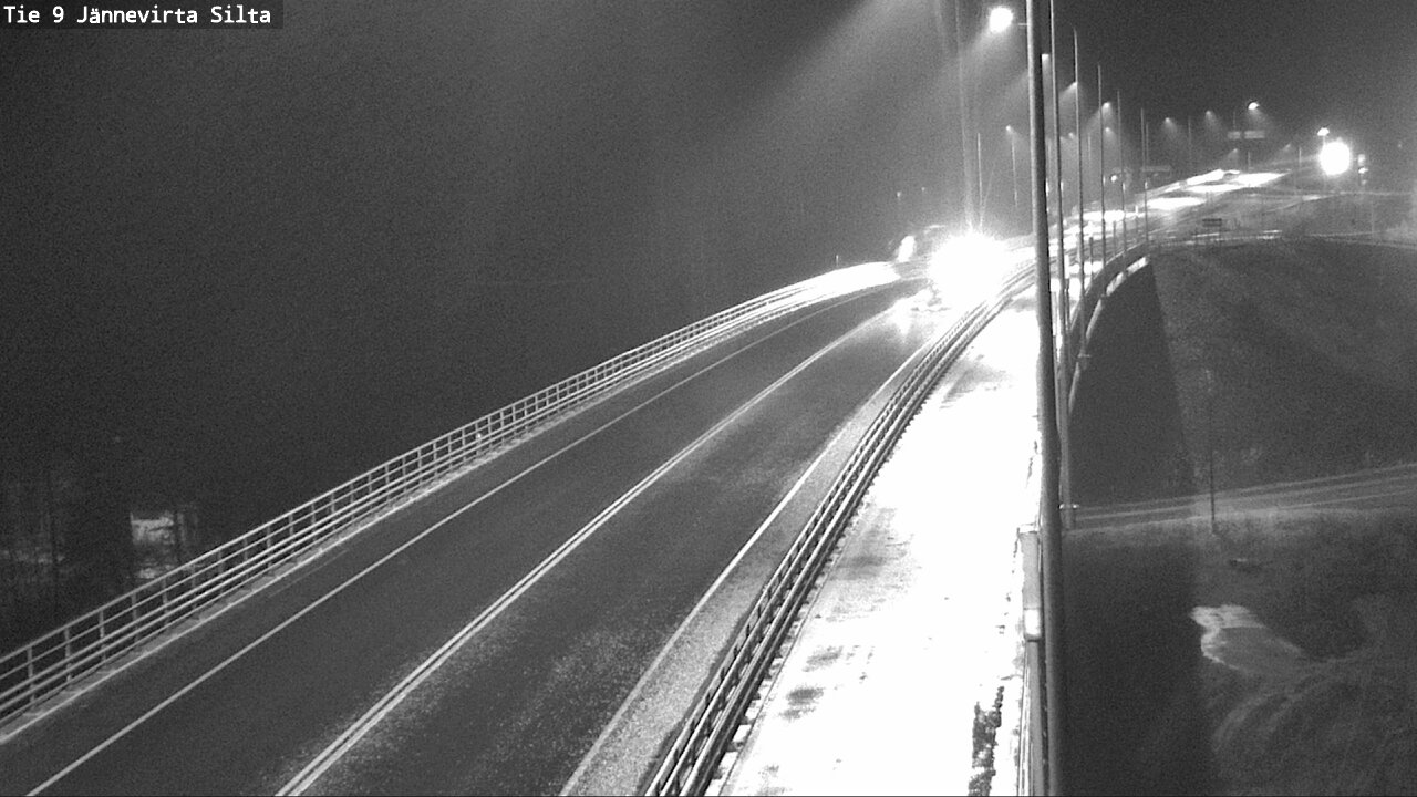 Weather Camera Image Road 9 Kuopio, Jännevirran silta, Kuopio, Pohjois-Savo