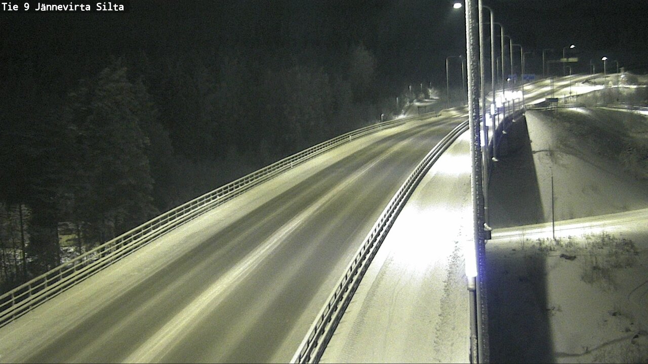 Weather Camera Image Väg 9 Kuopio, Jännevirran silta, Kuopio, Pohjois-Savo