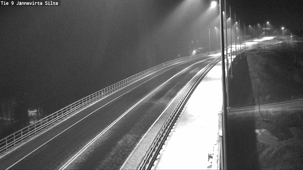 Weather Camera Image Road 9 Kuopio, Jännevirran silta, Kuopio, Pohjois-Savo