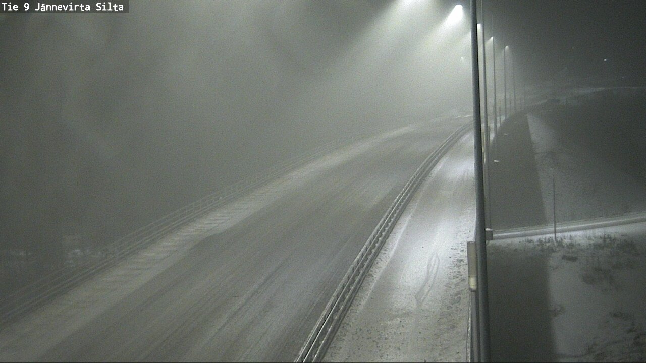 Weather Camera Image Road 9 Kuopio, Jännevirran silta, Kuopio, Pohjois-Savo