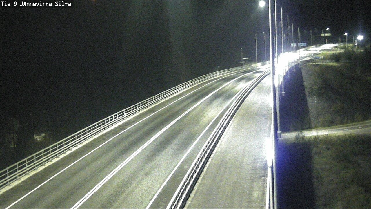 Weather Camera Image Road 9 Kuopio, Jännevirran silta, Kuopio, Pohjois-Savo
