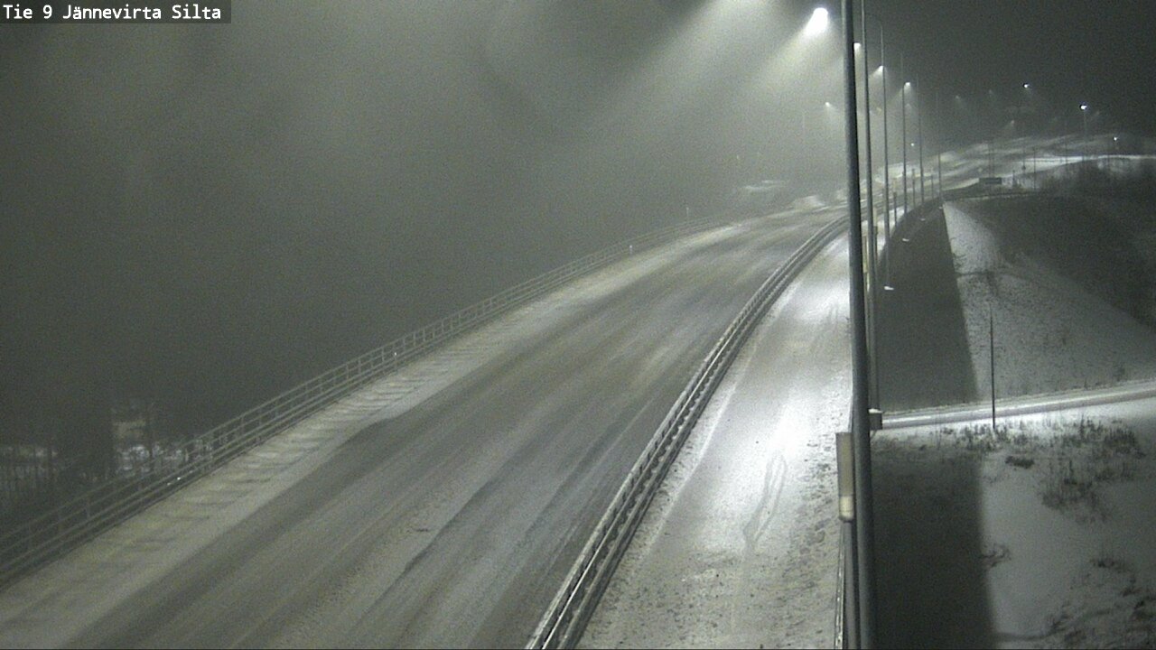 Weather Camera Image Road 9 Kuopio, Jännevirran silta, Kuopio, Pohjois-Savo