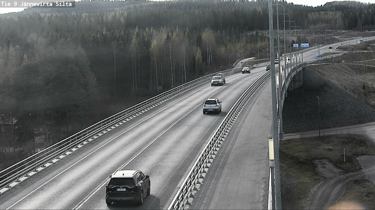 Kelikamerat Kuva Tie 9 Kuopio, Jännevirran silta, Kuopio, Pohjois-Savo