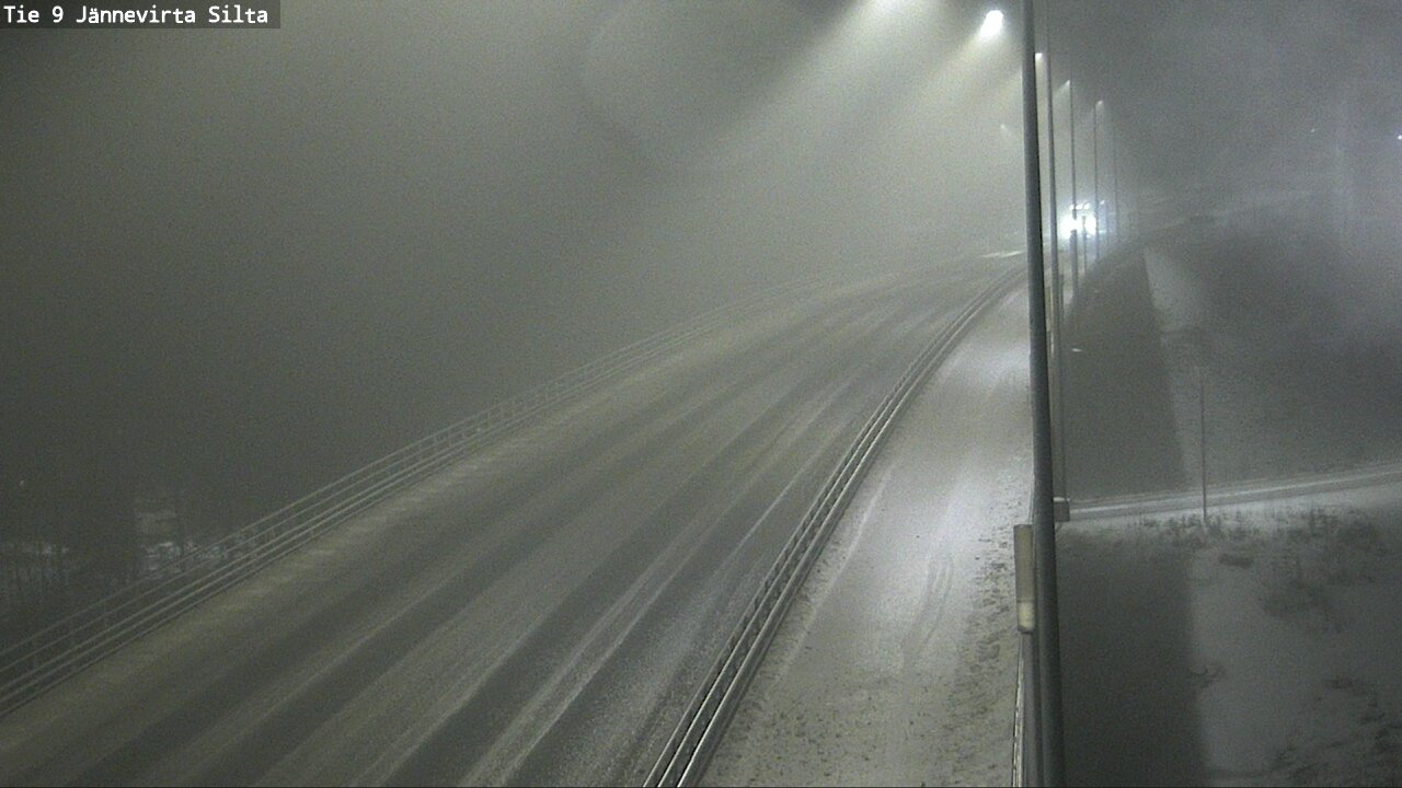 Weather Camera Image Road 9 Kuopio, Jännevirran silta, Kuopio, Pohjois-Savo