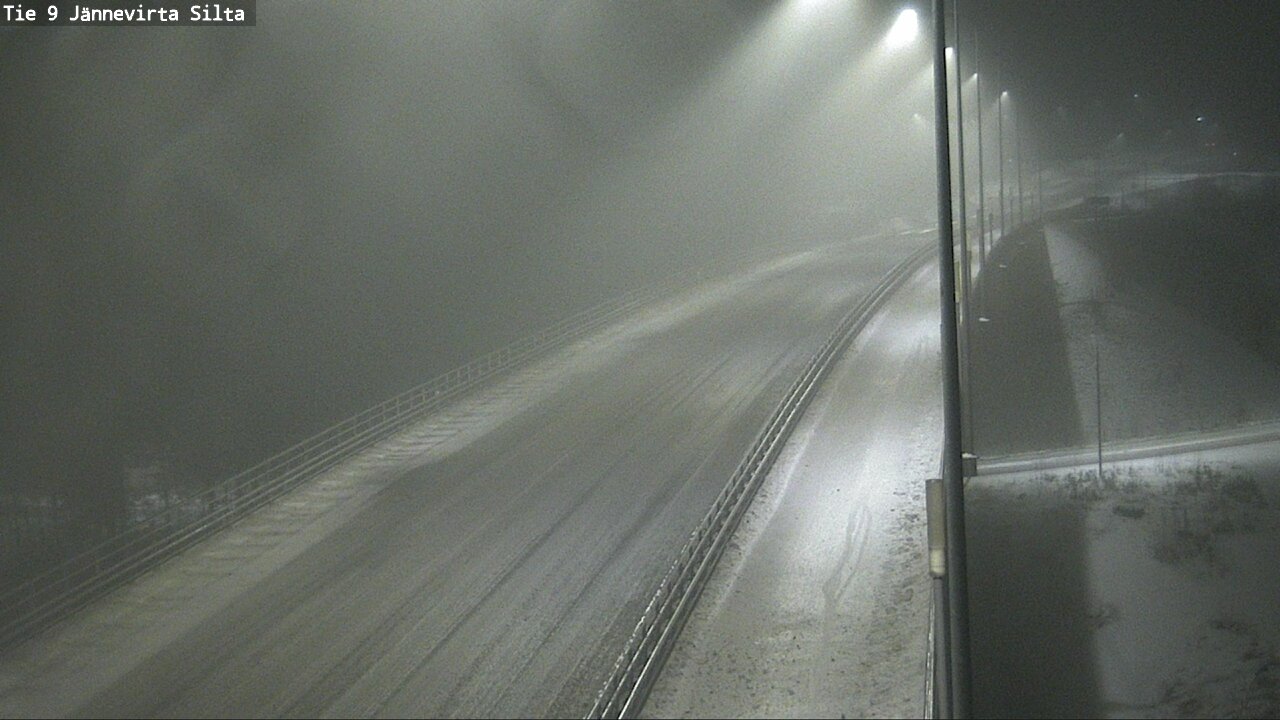 Weather Camera Image Road 9 Kuopio, Jännevirran silta, Kuopio, Pohjois-Savo