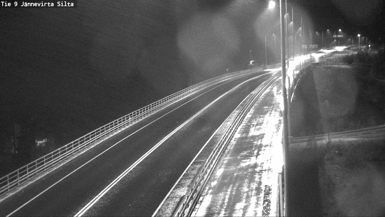 Weather Camera Image Road 9 Kuopio, Jännevirran silta, Kuopio, Pohjois-Savo