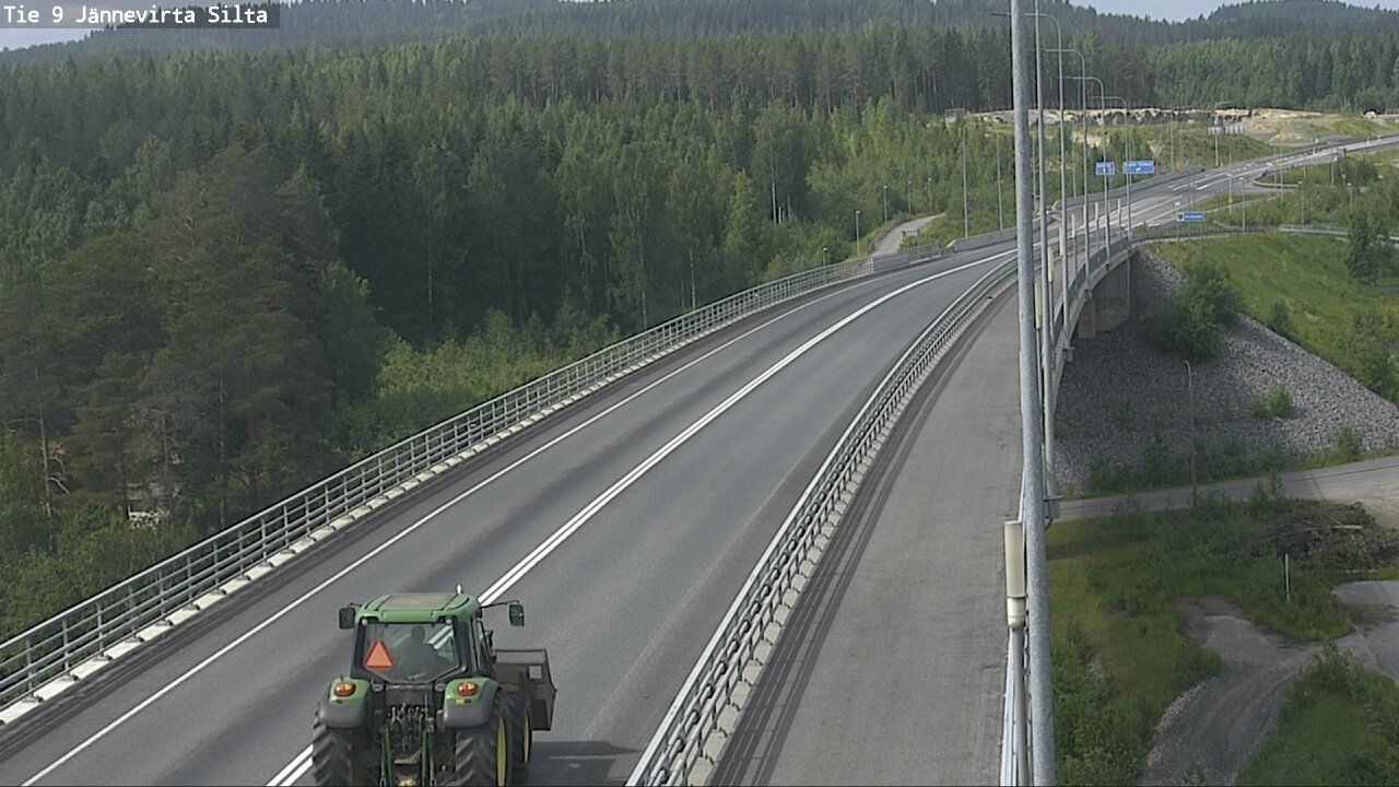 Kelikamerat Kuva Tie 9 Kuopio, Jännevirran silta, Kuopio, Pohjois-Savo